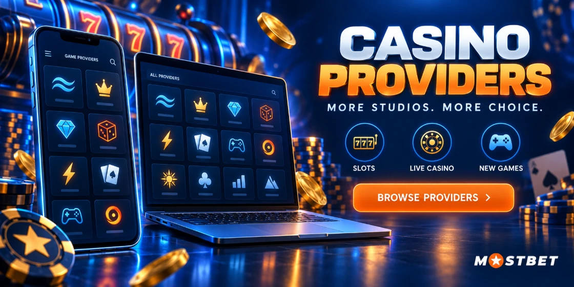 Gry w Mostbet Casino – sloty, live casino i dostawcy
