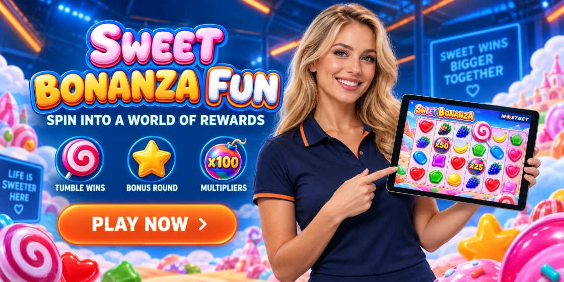 sweet bonanza w Mostbet Casino – zasady, tempo i ryzyko